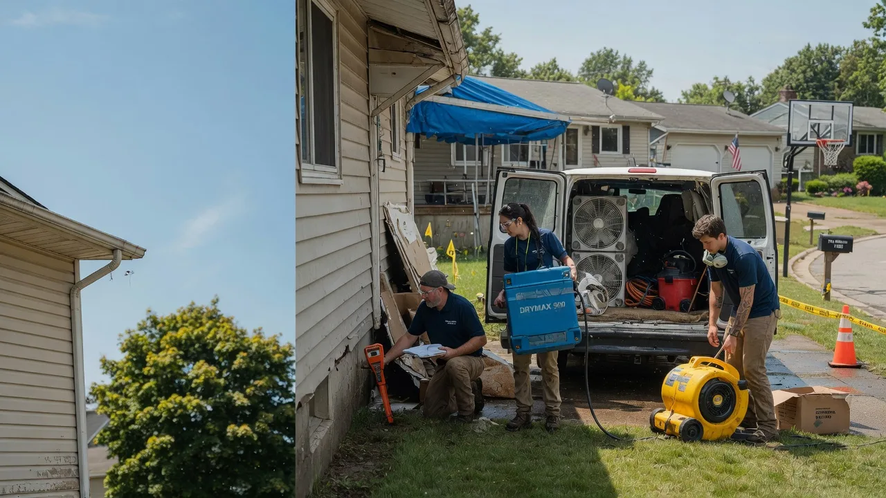 Ceiling Leak Cleanup in Graysville, OH near me